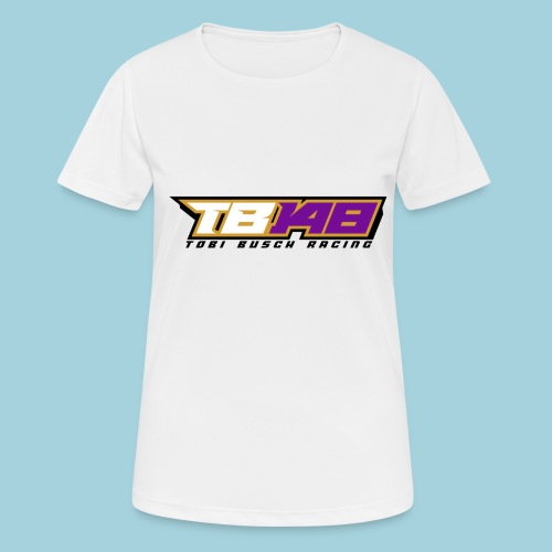 Tobi Logo schwarz - Frauen T-Shirt atmungsaktiv