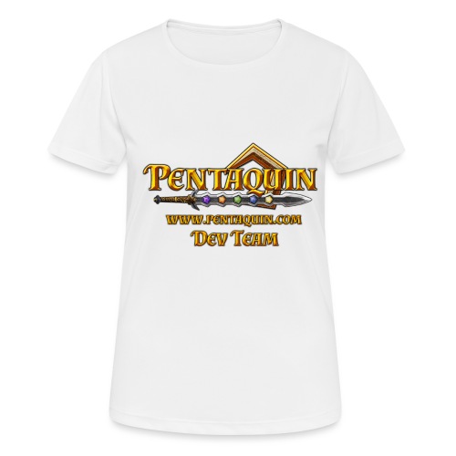 Pentaquin Logo DEV - Frauen T-Shirt atmungsaktiv