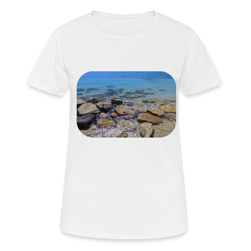 Zénitude marine - T-shirt respirant Femme