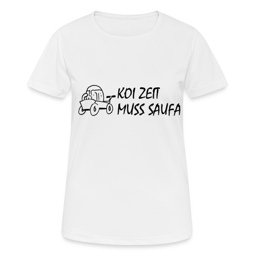 KoiZeit Saufa - Frauen T-Shirt atmungsaktiv