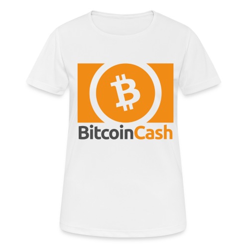 Bitcoin Cash - naisten tekninen t-paita