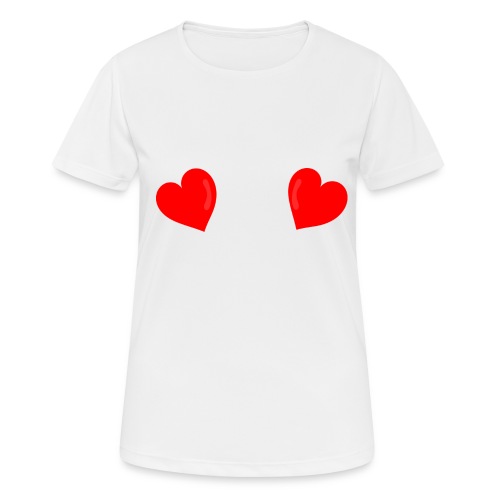 Two hearts - Women's Breathable T-Shirt