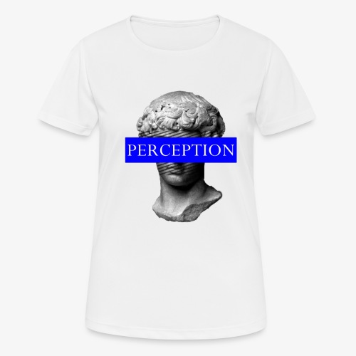 TETE GRECQ BLUE - PERCEPTION CLOTHING - T-shirt respirant Femme