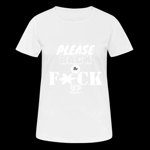 backupwhite - T-shirt respirant Femme