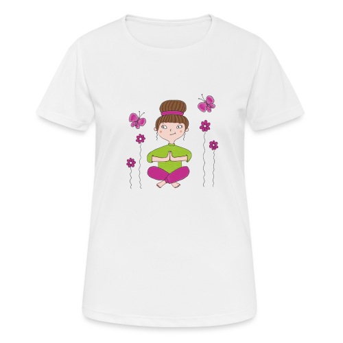 Bine - Meditation - Frauen T-Shirt atmungsaktiv