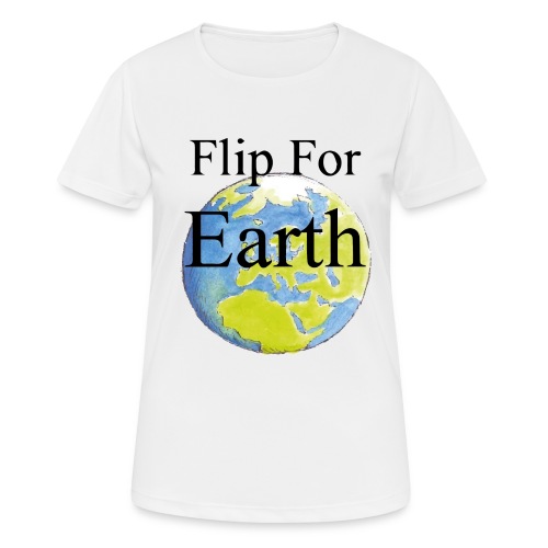 Flip For Earth T-shirt - Andningsaktiv T-shirt dam