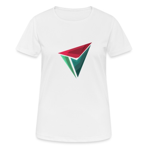 90gQopen T-Shirt | Logga Färg - Andningsaktiv T-shirt dam
