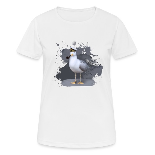 Coole Seemöwe, Maritim, Ostsee, Nordsee - Frauen T-Shirt atmungsaktiv