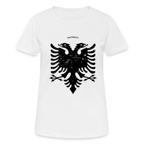 Albanischer Adler im Vintage Look - Patrioti - Frauen T-Shirt atmungsaktiv