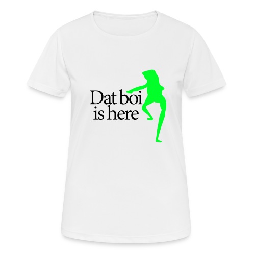 Dat boi shirt Black writing - women - Women's Breathable T-Shirt