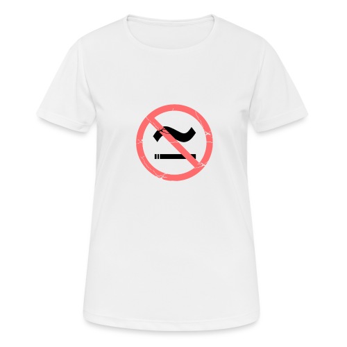 The Commercial NO SMOKING (Salmon) - Women's Breathable T-Shirt