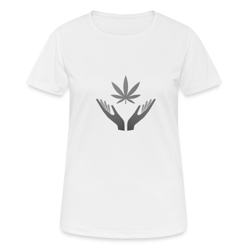 Cannabis-Logo - T-shirt respirant Femme