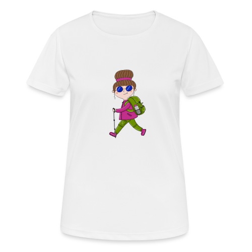 Bine - Wanderlust - Frauen T-Shirt atmungsaktiv