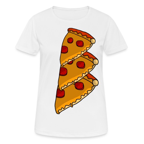 pizza - Dame T-shirt svedtransporterende