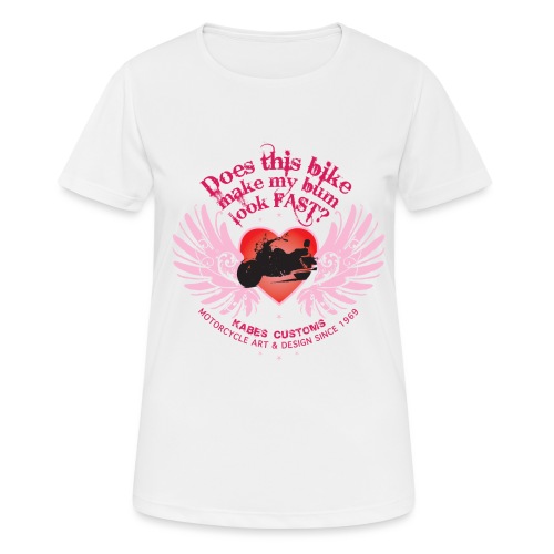 Kabes Fast Bum T-Shirt - Women's Breathable T-Shirt