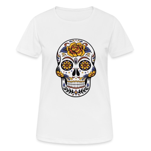 skull mexiko mexico - Frauen T-Shirt atmungsaktiv