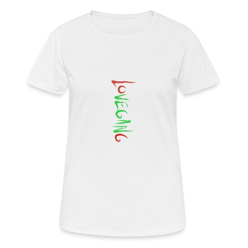Lovegang - naisten tekninen t-paita