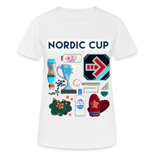 Nordic 2018 - naisten tekninen t-paita
