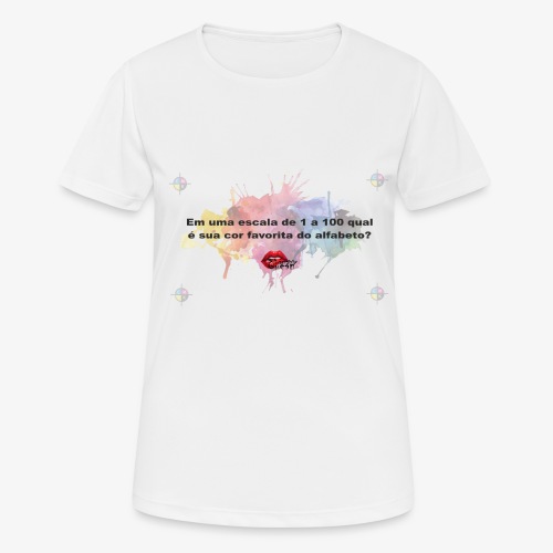Versinho cmyk - Women's Breathable T-Shirt
