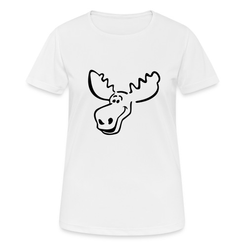 elch_pur - Frauen T-Shirt atmungsaktiv