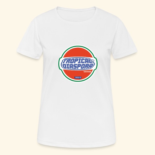 Tropical Diaspora Fish Eye Logo - Koszulka damska oddychająca
