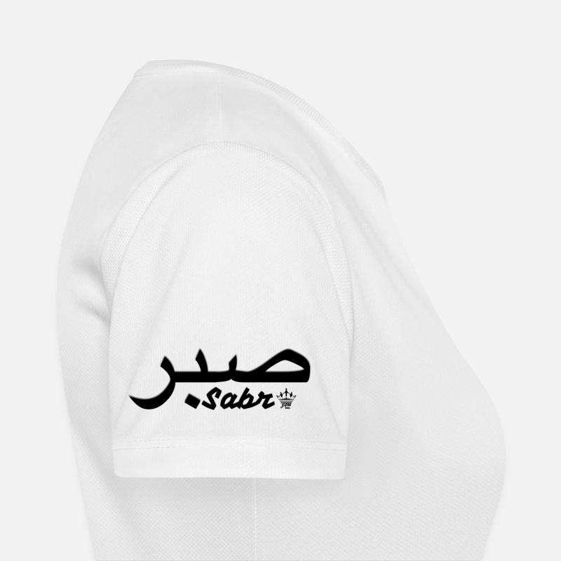 Sabr Double Noir T-shirt respirant Femme