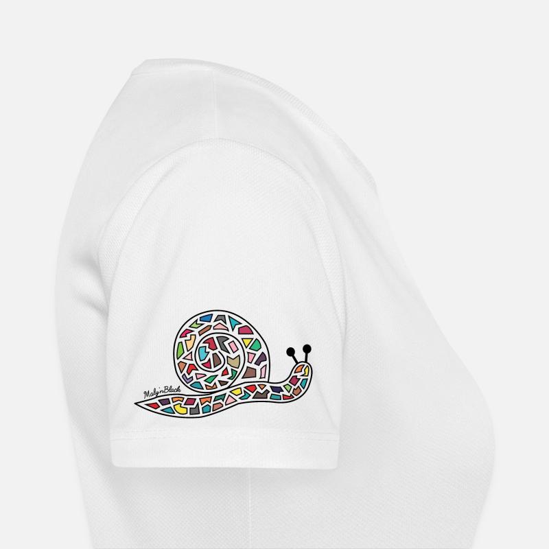 Escargot T-shirt respirant Femme