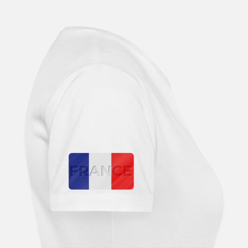 Frankreich Frauen T-Shirt atmungsaktiv
