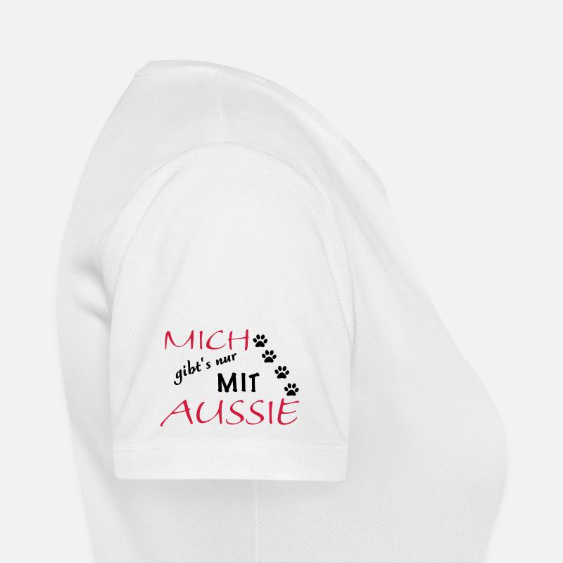 Mich gibts nur mit Aussie Frauen T-Shirt atmungsaktiv