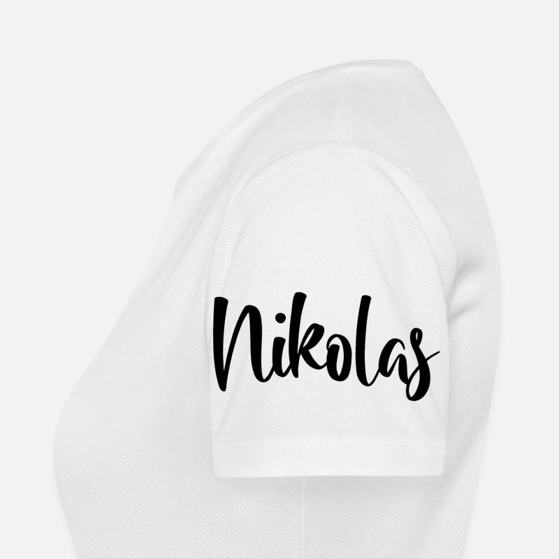 Name - Nikolas Frauen T-Shirt atmungsaktiv