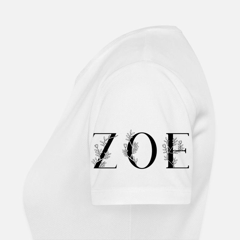 Name - Zoe Women's Breathable T-Shirt