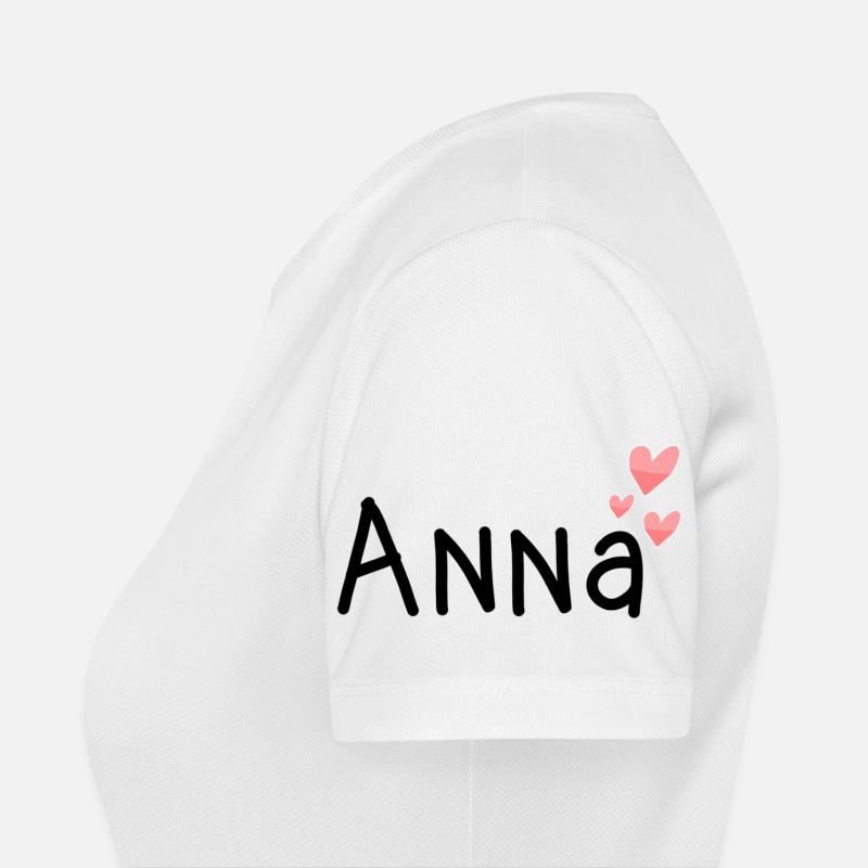 Name - Anna Frauen T-Shirt atmungsaktiv