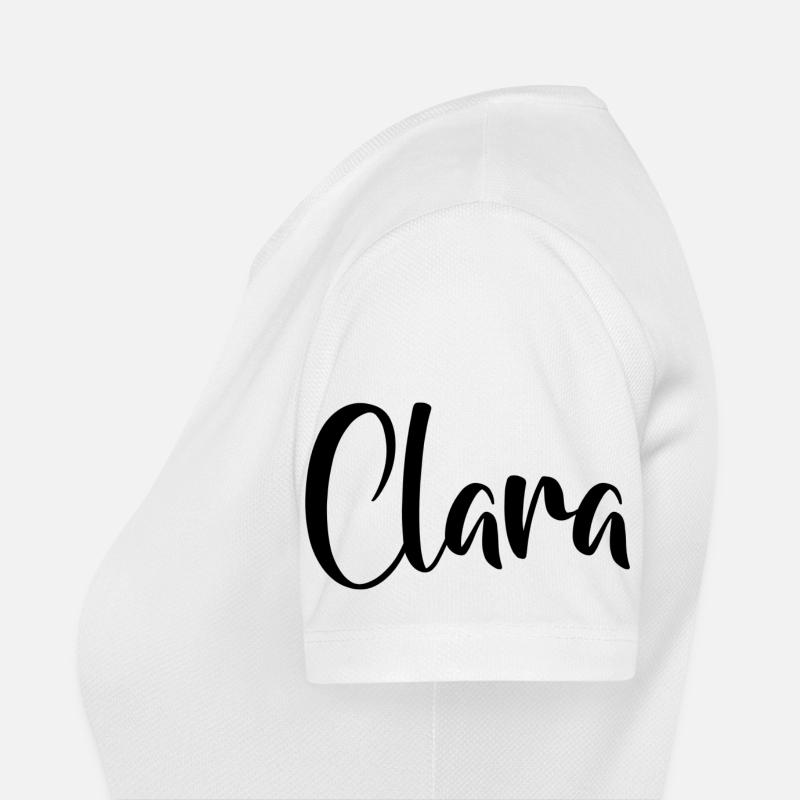 Name - Clara Frauen T-Shirt atmungsaktiv