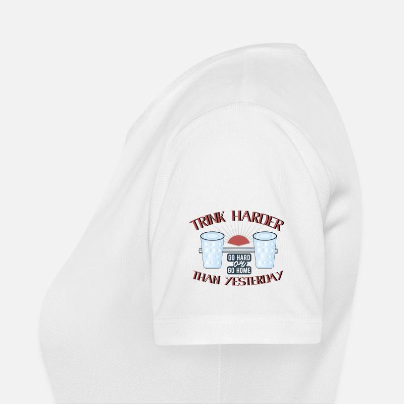 Trink harder than yesterday Women's Breathable T-Shirt