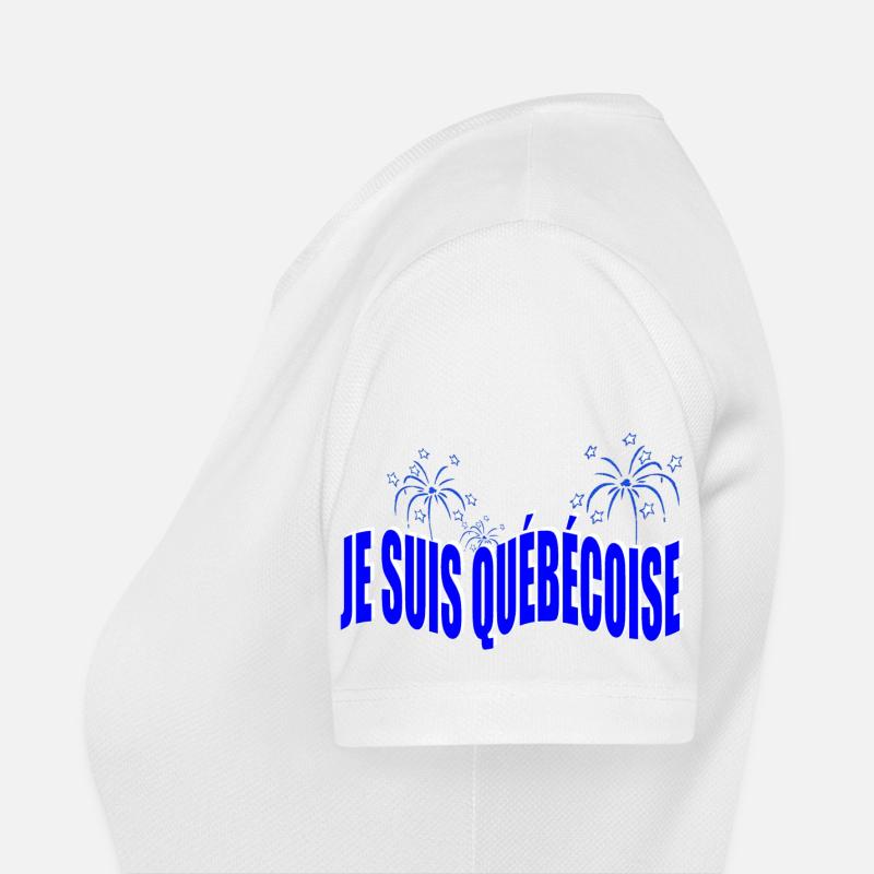 ICH BIN QUEBEC Frauen T-Shirt atmungsaktiv