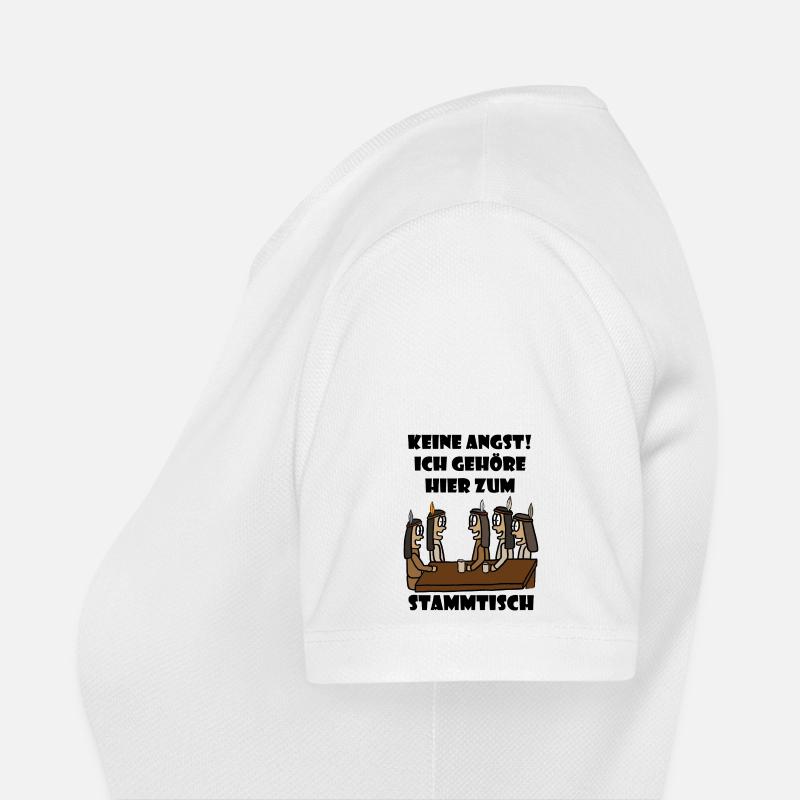 Ne vous inquiétez pas Je fais partie de la table noire. T-shirt respirant Femme