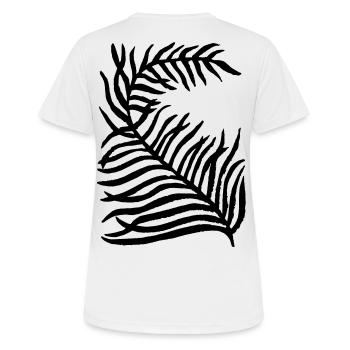 Planter - T-shirt respirant Femme - blanc - Dos - AI Model Female 172 dark (172cm)