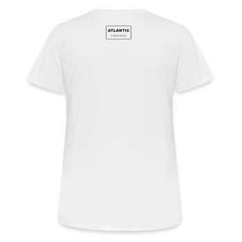 Atlantic Freedom Marine Elegance - Women's Breathable T-Shirt - white - Back - AI Model Female 172 dark (172cm)