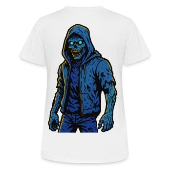 Urban Decay – Future Zombie Warrior - Women's Breathable T-Shirt - white - Back - AI Model Female 172 dark (172cm)
