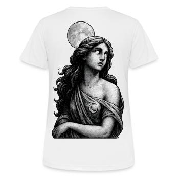 Luna Halo - T-shirt respirant Femme - blanc - Dos - AI Model Female 172 dark (172cm)