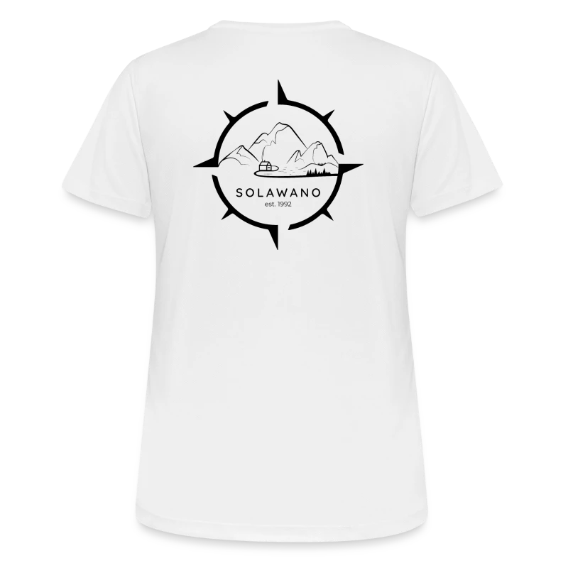 SOLAWANO LOGO 2023 - Frauen T-Shirt atmungsaktiv