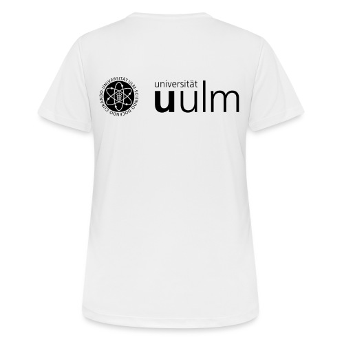 Logo schwarz (Druck nur auf Rücken) - Frauen T-Shirt atmungsaktiv