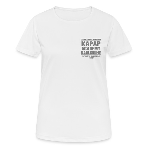 2020 KAPAP ACADEMY Karlsruhe - Frauen T-Shirt atmungsaktiv