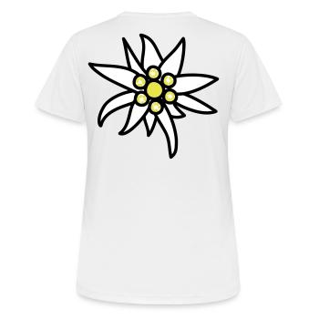 Edelweiss - Women's Breathable T-Shirt - white - Back - AI Model Female 172 dark (172cm)