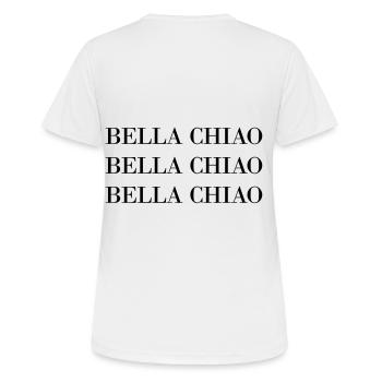 BELLA Ciao - Women's Breathable T-Shirt - white - Back - AI Model Female 172 dark (172cm)