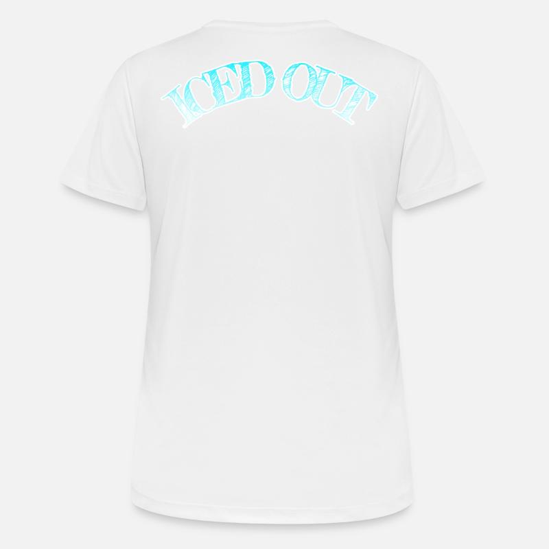 Iced Out - Women's Breathable T-Shirt - white