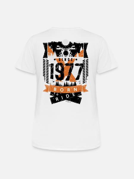 1977 - Women's Breathable T-Shirt - white