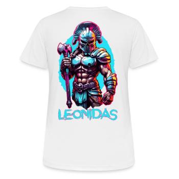 Leonidas - T-shirt respirant Femme - blanc - Dos - AI Model Female 172 dark (172cm)