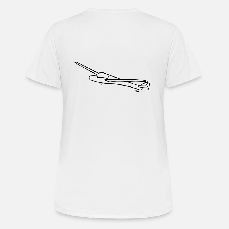 glider - Women's Breathable T-Shirt - white