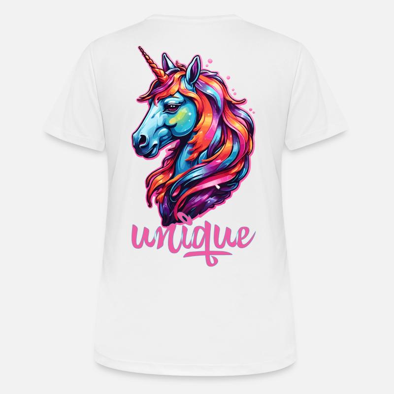 Unique - Women's Breathable T-Shirt - white